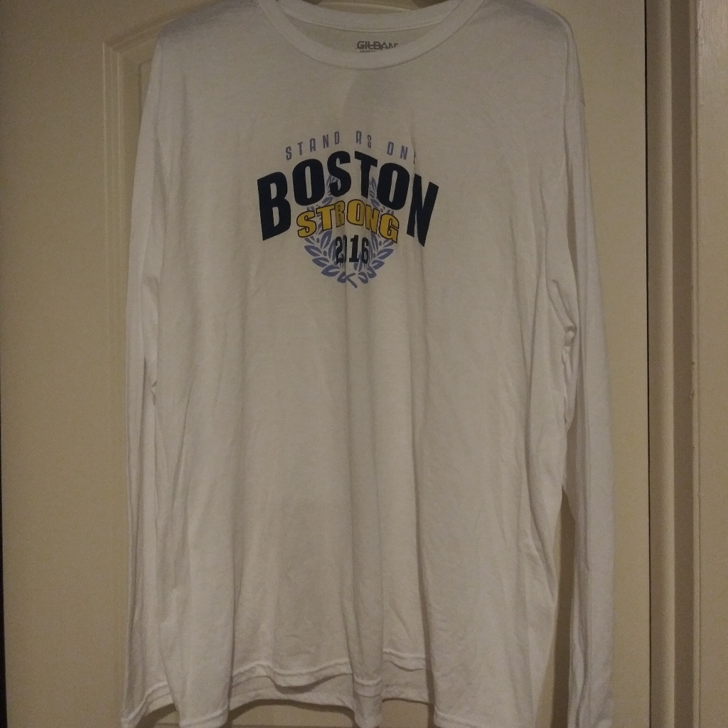 Boston Strong Ls T Shirt Xxl Nwt